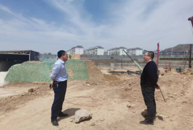 市產(chǎn)投集團供應鏈公司實地考察合作單位在建項目情況(圖1)