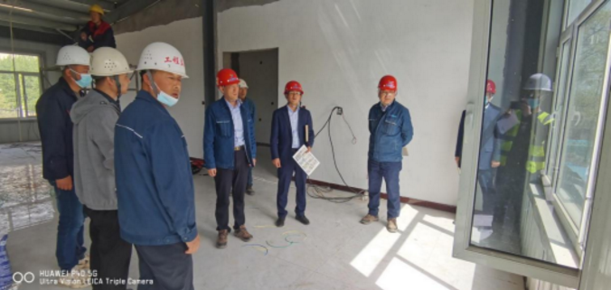市產(chǎn)投集團(tuán)對在建項目開展全面檢查(圖1)